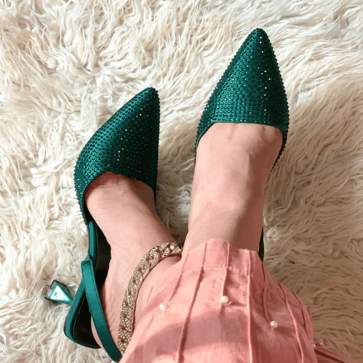 Sparkling Heel Green
