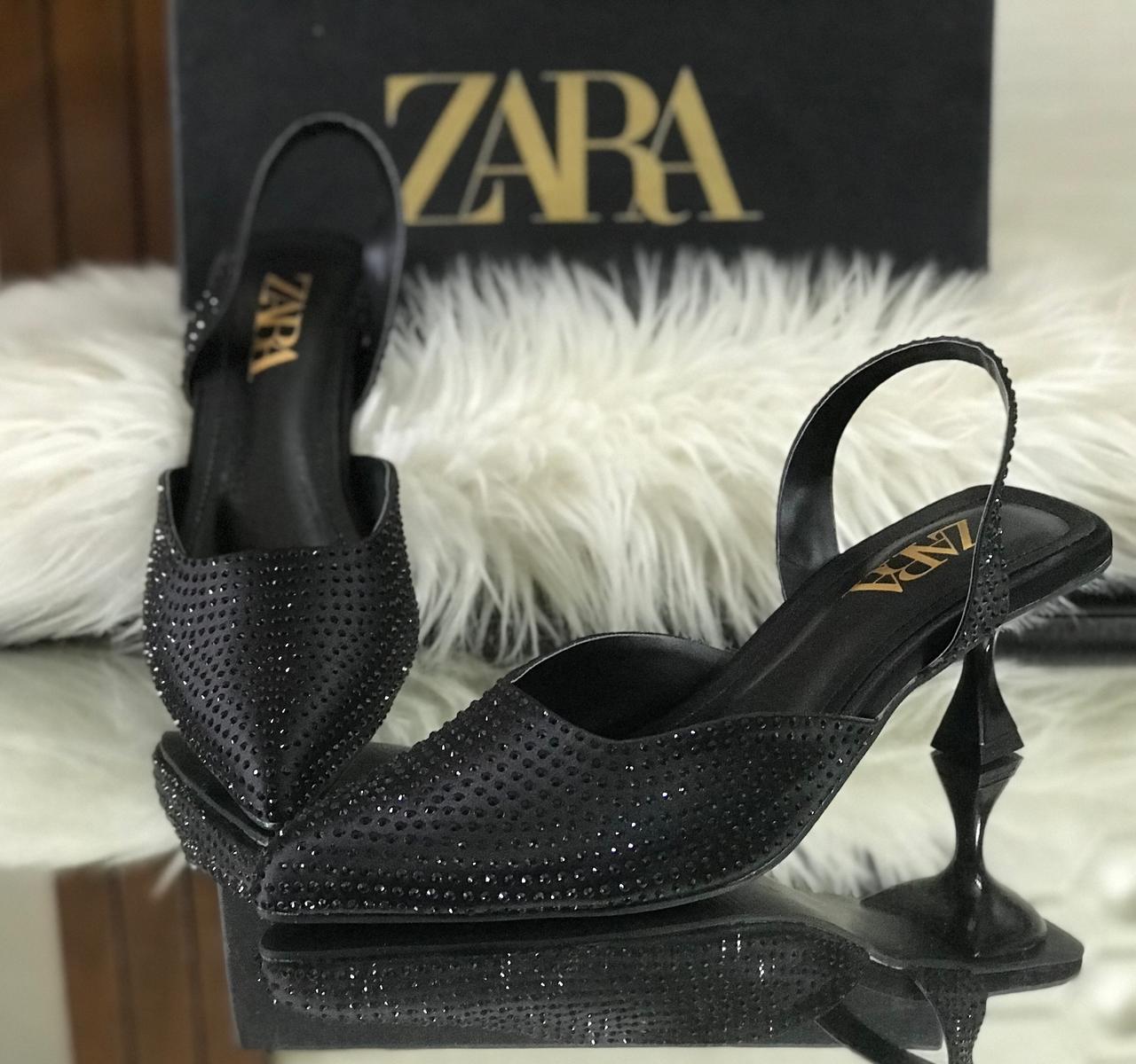 Sparkling Heel Black