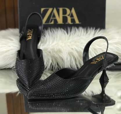 Sparkling Heel Black